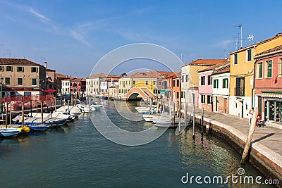 View of Venetian architecture during daylight. Editorial Stock Photo