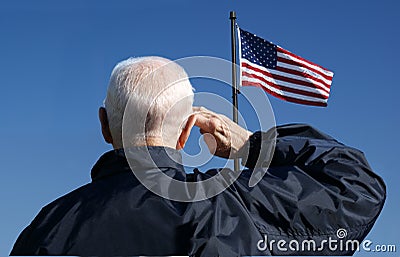 Veteran Salute Editorial Stock Photo