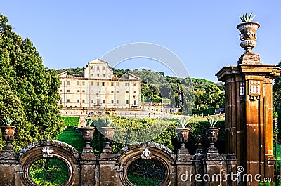 View of the Villa Falconieri. Frascati. Rome. Italy. Stock Photo