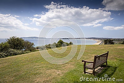View of weymouth beach Editorial Stock Photo