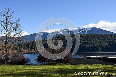 Rainbow Park in Whistler, British Columbia. Editorial Stock Photo