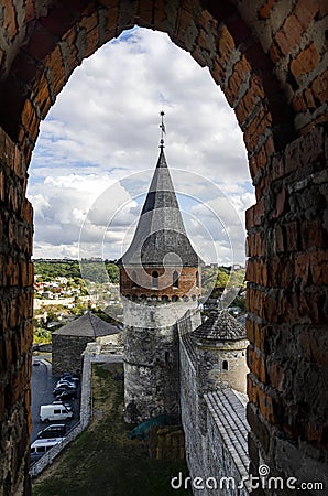 View from the window fortress Stock Photo