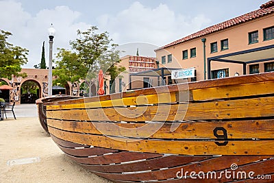 Liberty boat landmark Editorial Stock Photo