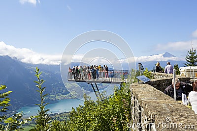 The viewing platform Editorial Stock Photo