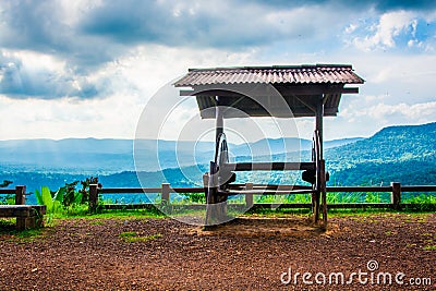 Viewpint at Pang Sida National park. Stock Photo