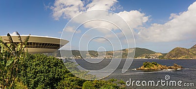 Viewpoint of Boa Viagem. Editorial Stock Photo