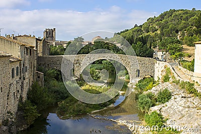 Lagrasse, France Editorial Stock Photo