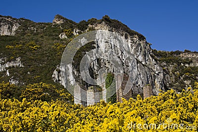 Views around the Breakwater Park Holyhead Stock Photo