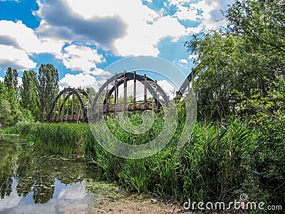 Views of Hungarian naturereserve Kis Balaton Stock Photo