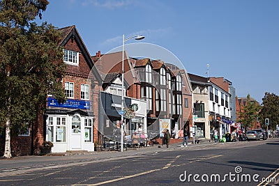 Views of the London Road in Headington, Oxford in the UK Editorial Stock Photo