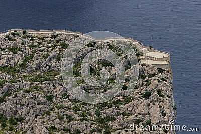 Views from Talaia d`Albercutx in Mallorca Spain Stock Photo