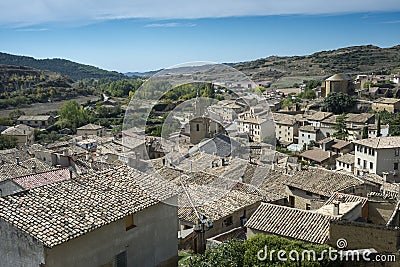 Views of Uncastillo Stock Photo