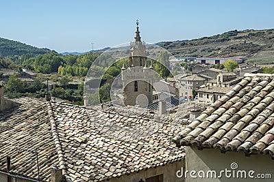 Views of Uncastillo Stock Photo