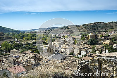 Views of Uncastillo Stock Photo