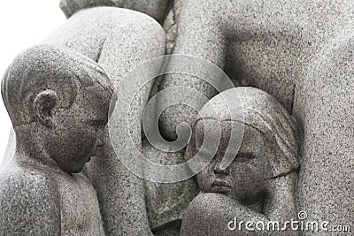 Vigeland Sculpture Park Editorial Stock Photo