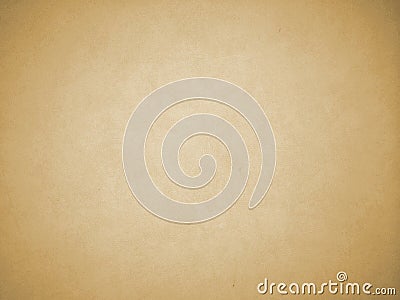 Vignette Brown Color Background Texture as Frame with White Shade in The Middle to input Text, Vintage Style Stock Photo