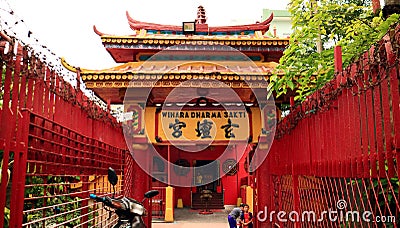 Vihara Dharma Bhakti Editorial Stock Photo