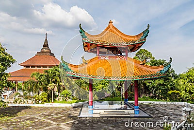 Chinese temple in Semarang Indonesia Stock Photo