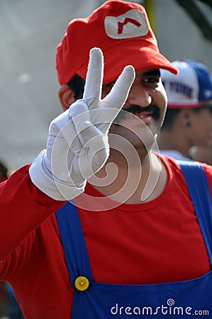 VII Bon Odori Salvador Editorial Stock Photo