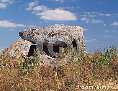 Viking altar Stock Photo