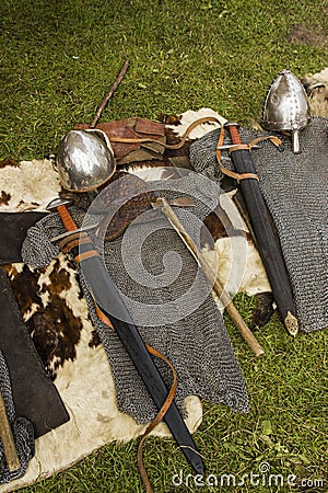 Viking armor Stock Photo