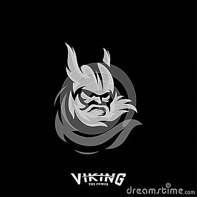 Viking eSports Logo Design Vector. Viking Mascot Gaming Logo Concepts Vector Illustration