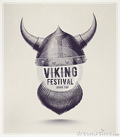 Viking Festival Vector Illustration