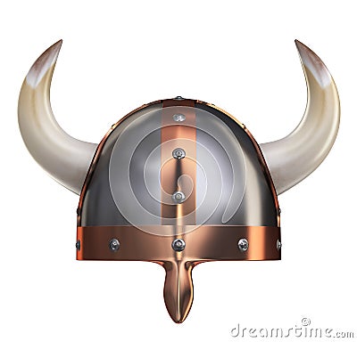 Viking Helmet II Stock Photo