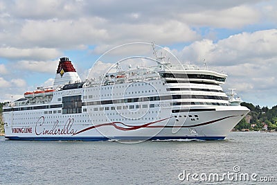 Viking Line Cinderella Editorial Stock Photo