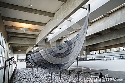 Viking ship Editorial Stock Photo