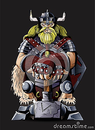 Viking Vector Illustration