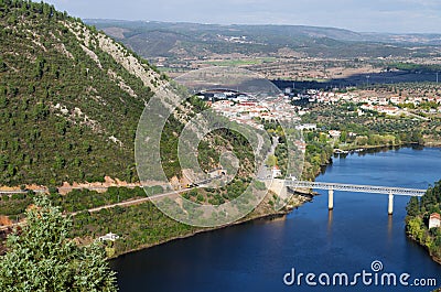 Vila Velha de Rodao Stock Photo