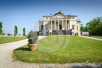 Villa Almerico Capra detta La Rotonda Stock Photo