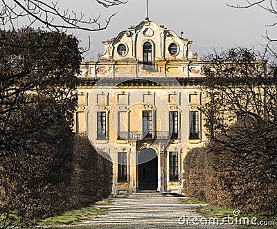 Villa Arconati near Milan (Italy) Stock Photo