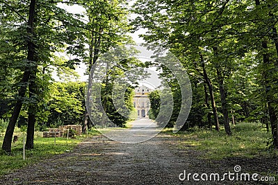 Villa Arconati near Milan (Italy) Stock Photo