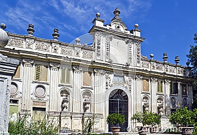 Villa Borghese Stock Photo