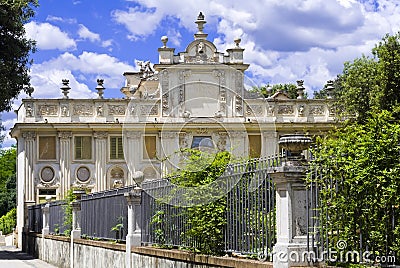 Villa Borghese in Rome Stock Photo