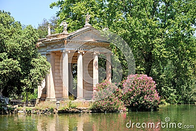 Villa Borghese, Rome Stock Photo