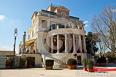 Villa Borghese in Rome, Italy Stock Photo