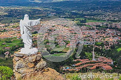 Villa de Leyva, Boyaca, Colombia Stock Photo