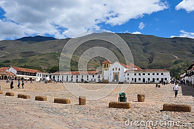 Villa de Leyva, Boyaca, Colombia Editorial Stock Photo