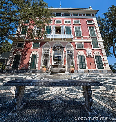 Villa Durazzo-Centurione in Santa Margherita Ligure, Genoa province, ligurian riviera, Italy Stock Photo