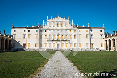 Villa Manin facade Stock Photo