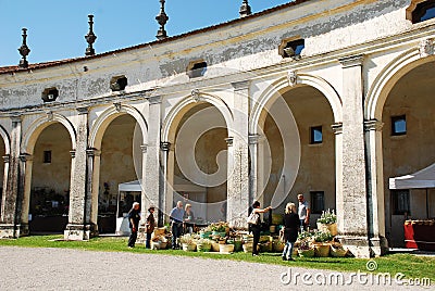 Villa Minin During Floreal, 2012 Editorial Stock Photo