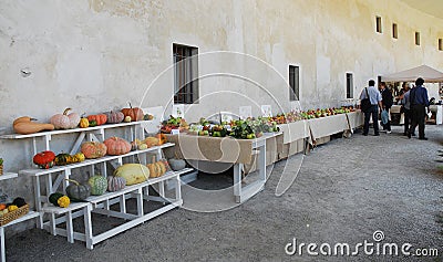 Villa Minin During Floreal Festival, 2012 Editorial Stock Photo