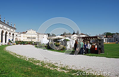 Villa Minin During Floreal Festival Editorial Stock Photo