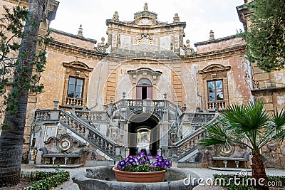 The Villa Palagonia in Bagheria, Palermo, Sicily, Italy Stock Photo