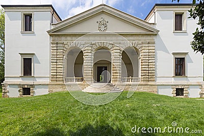 Villa Pisani Bonetti ( Bagnolo ) Stock Photo