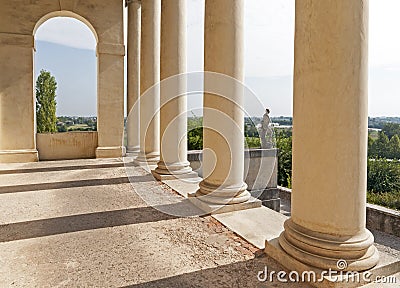 Villa Rotonda Stock Photo