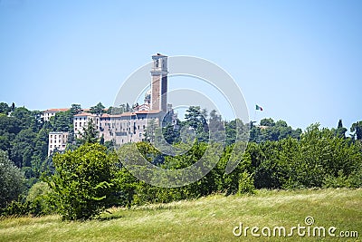 Villa Rotonda in Vicenza Stock Photo